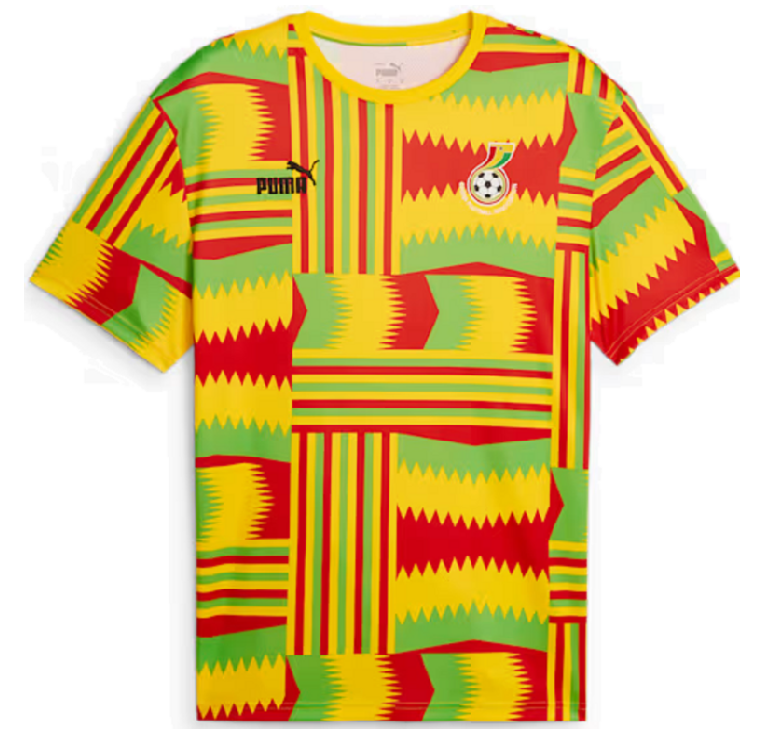 Áo Puma Ghana Jersey Men ‘Yellow’ 772464-08