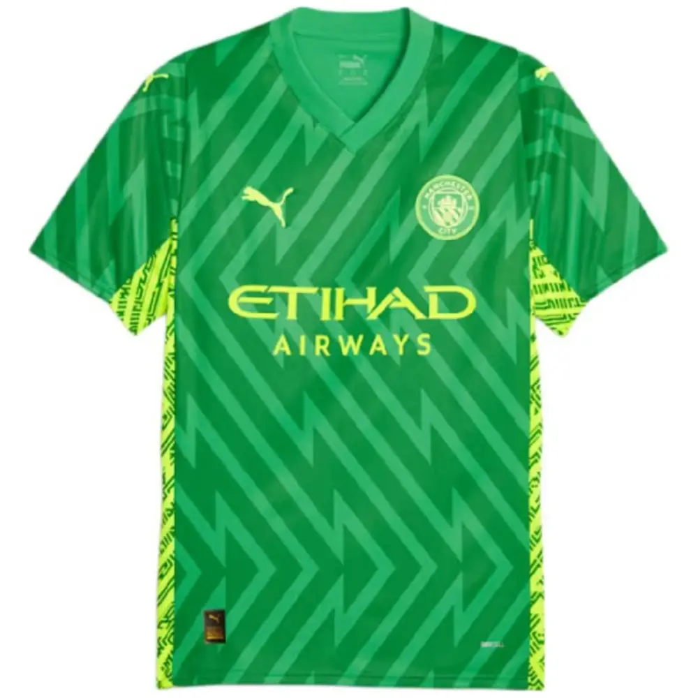 Áo Puma Manchester City Goalkeeper Shirt ‘Green’ 770471-97