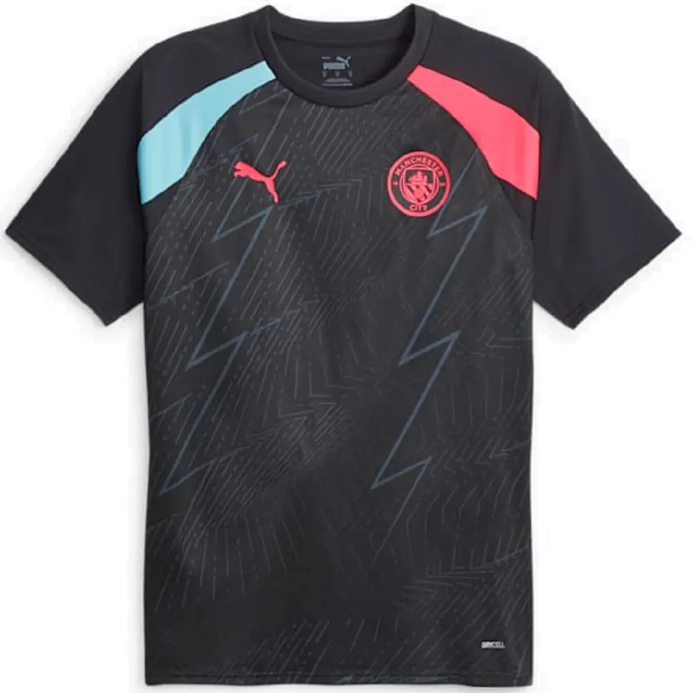 Áo Puma Manchester City Pre-match Jersey ‘Black’ 772844-14