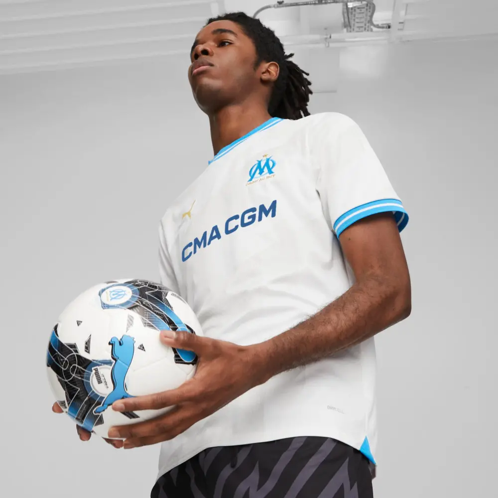 Alternative view of Áo Puma Olympique De Marseille 23 ‘Blue’ 771281-01