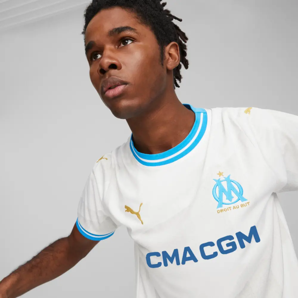 Áo Puma Olympique De Marseille 23 ‘Blue’ 771281-01 - Ảnh 4