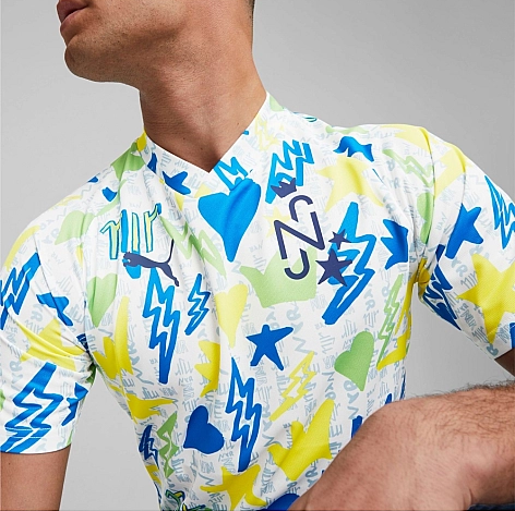 Áo Puma Training T-Shirt Neymar Jr ‘Lemon Venom’ 658501-01 - Ảnh 2