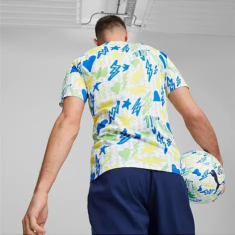 Áo Puma Training T-Shirt Neymar Jr ‘Lemon Venom’ 658501-01 - Ảnh 3