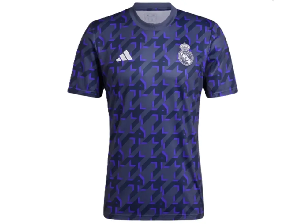 Áo Adidas Real Madrid Pre-Match Jersey ‘Shadow Navy’ IQ0544