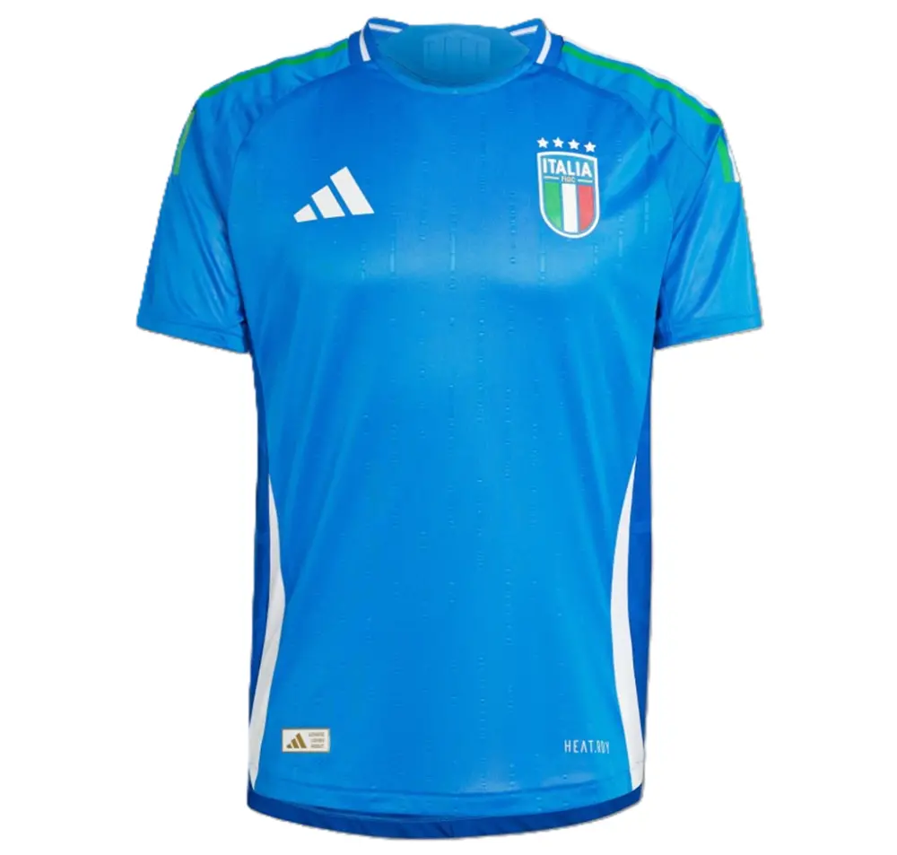 Áo Adidas Italy 2024 Home Authentic Jersey ‘Blue’ IN0658