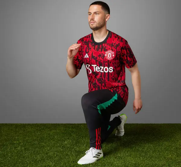 Áo Adidas Manchester United Pre-Match Jersey IA7242 - Ảnh 3
