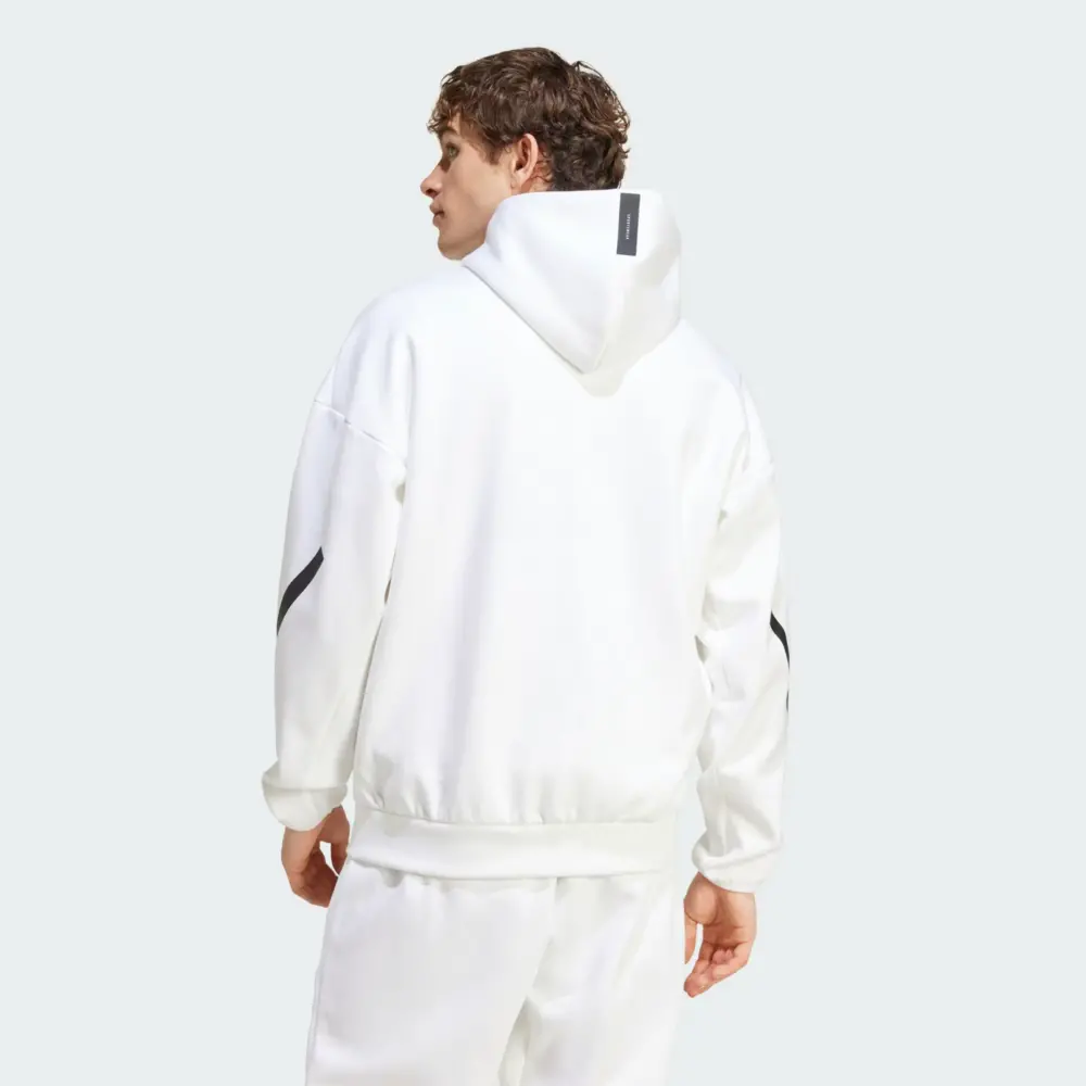 Alternative view of Áo Adidas ZNE Full Zip Track Jacket ‘White’ JF2443