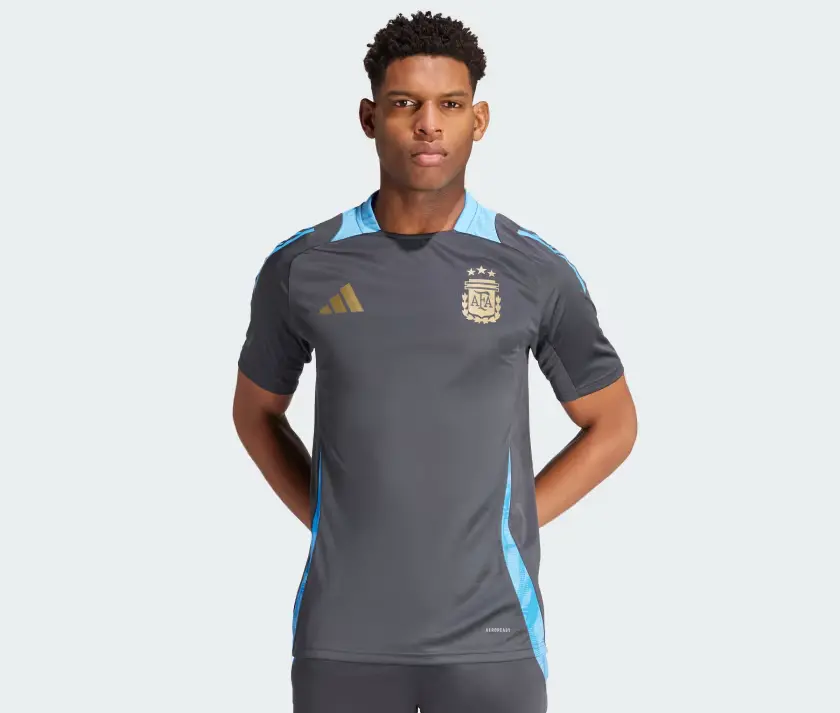 Alternative view of Áo Adidas Argentina Tiro 24 Competition Training Jersey 'Grey' IQ0815