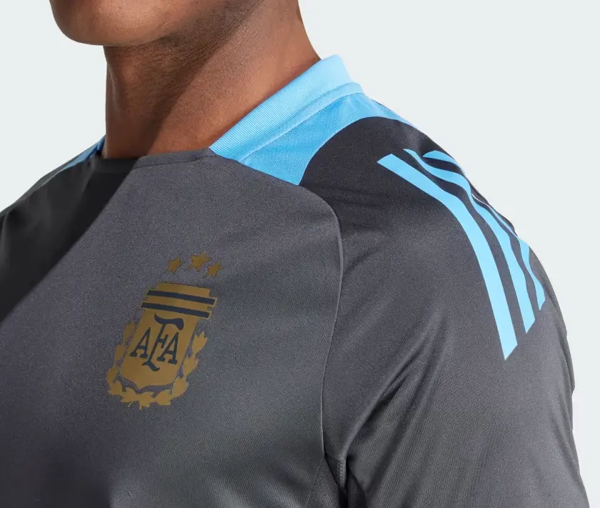 Áo Adidas Argentina Tiro 24 Competition Training Jersey 'Grey' IQ0815 - Ảnh 3