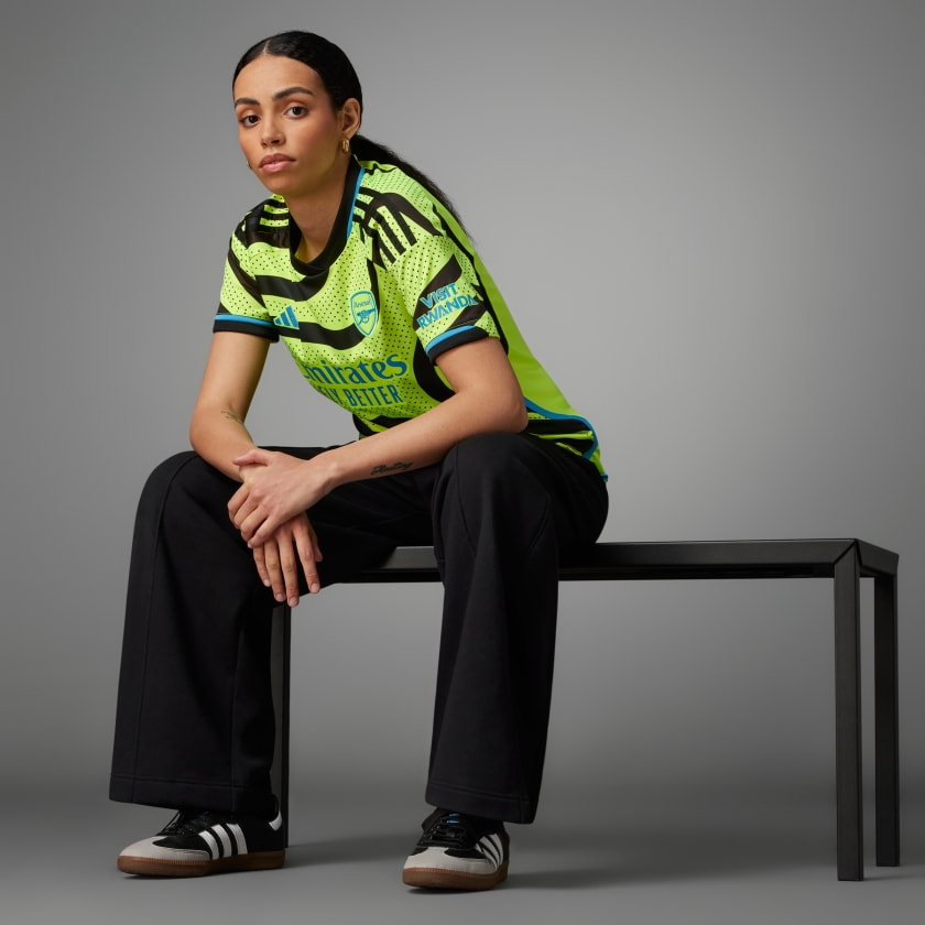 Áo Adidas Arsenal 23/24 Away Jersey ‘Yellow’ HZ2104 - Ảnh 3