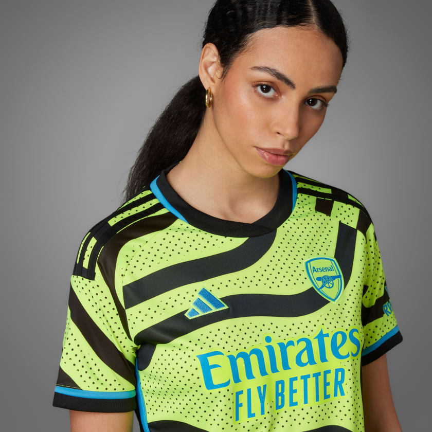 Áo Adidas Arsenal 23/24 Away Jersey ‘Yellow’ HZ2104 - Ảnh 2