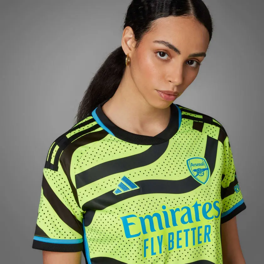 Alternative view of Áo Adidas Arsenal 23/24 Away Jersey ‘Yellow’ HZ2104