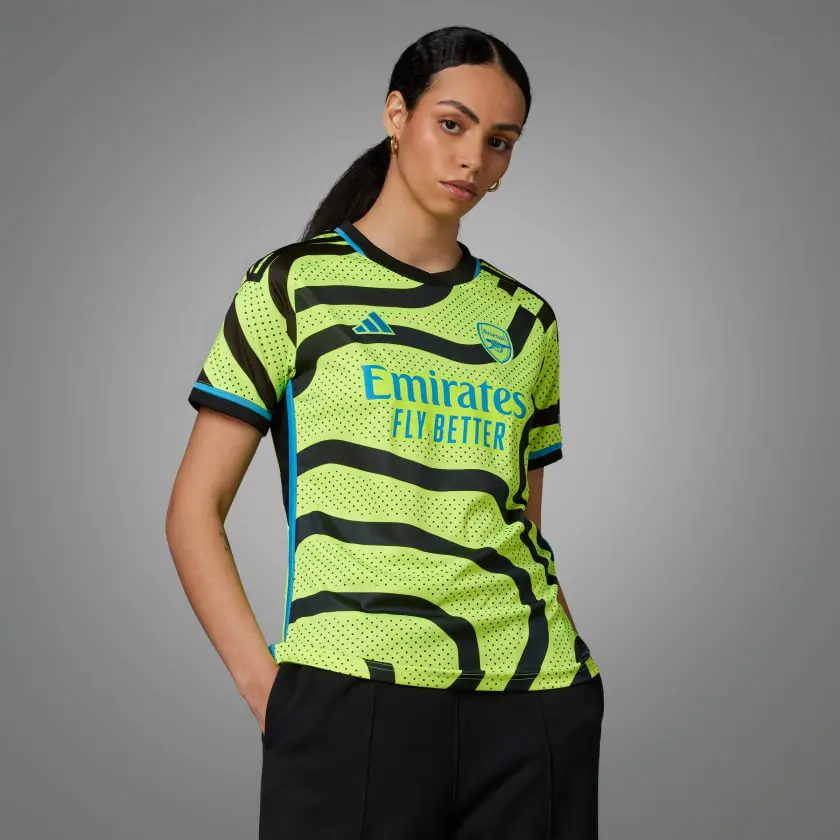 Áo Adidas Arsenal 23/24 Away Jersey ‘Yellow’ HZ2104 - Ảnh 5