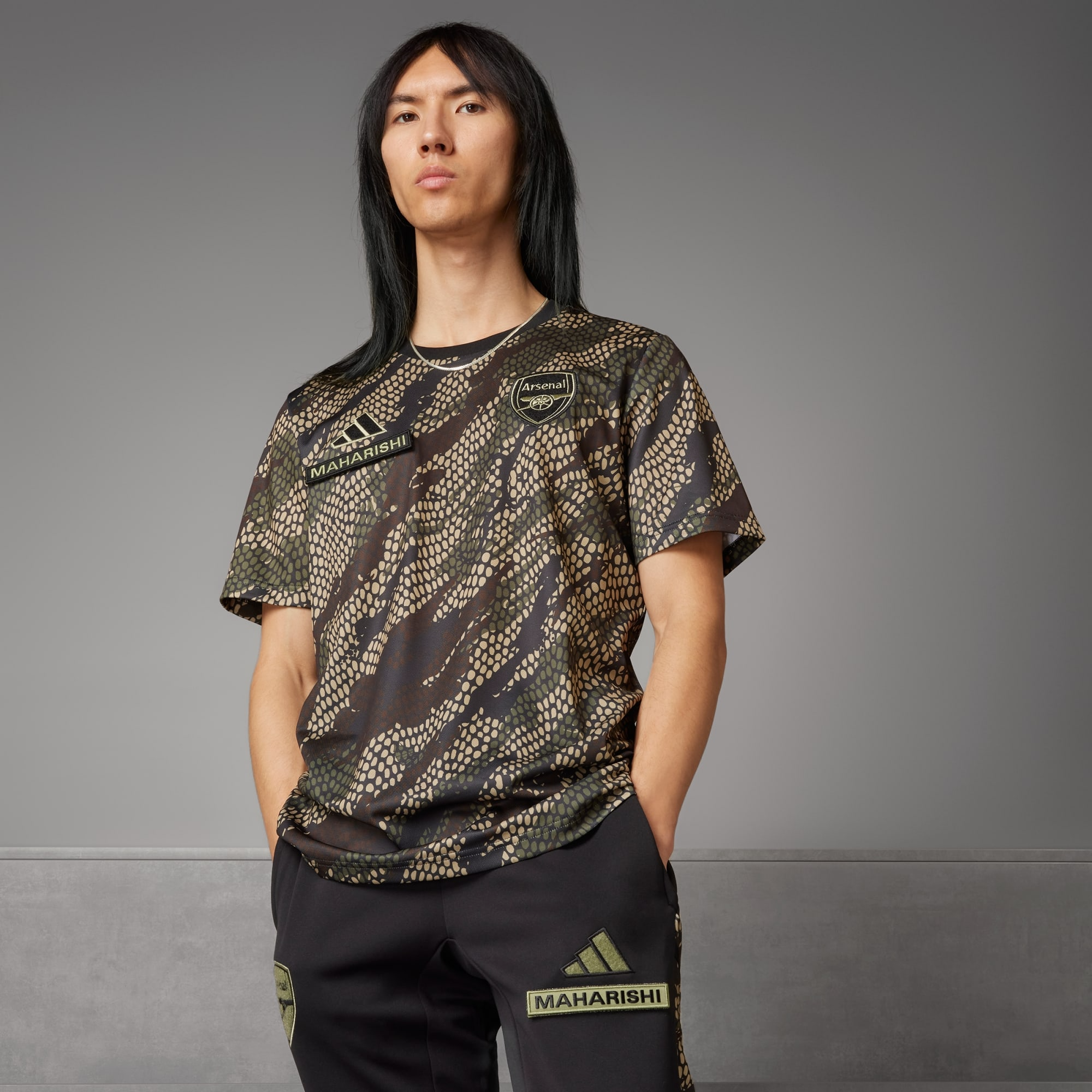 Áo Adidas Arsenal x Maharishi Jersey ‘Camo’ IN4752 - Ảnh 3