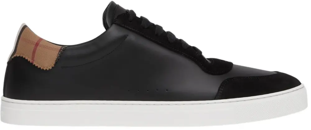 Giày Burberry Leather Suede Vintage ‘Black’ 80617521