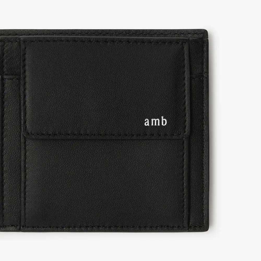 Alternative view of Ví Burberry B Cut Bifold Coin Wallet ‘Black’ 80837481