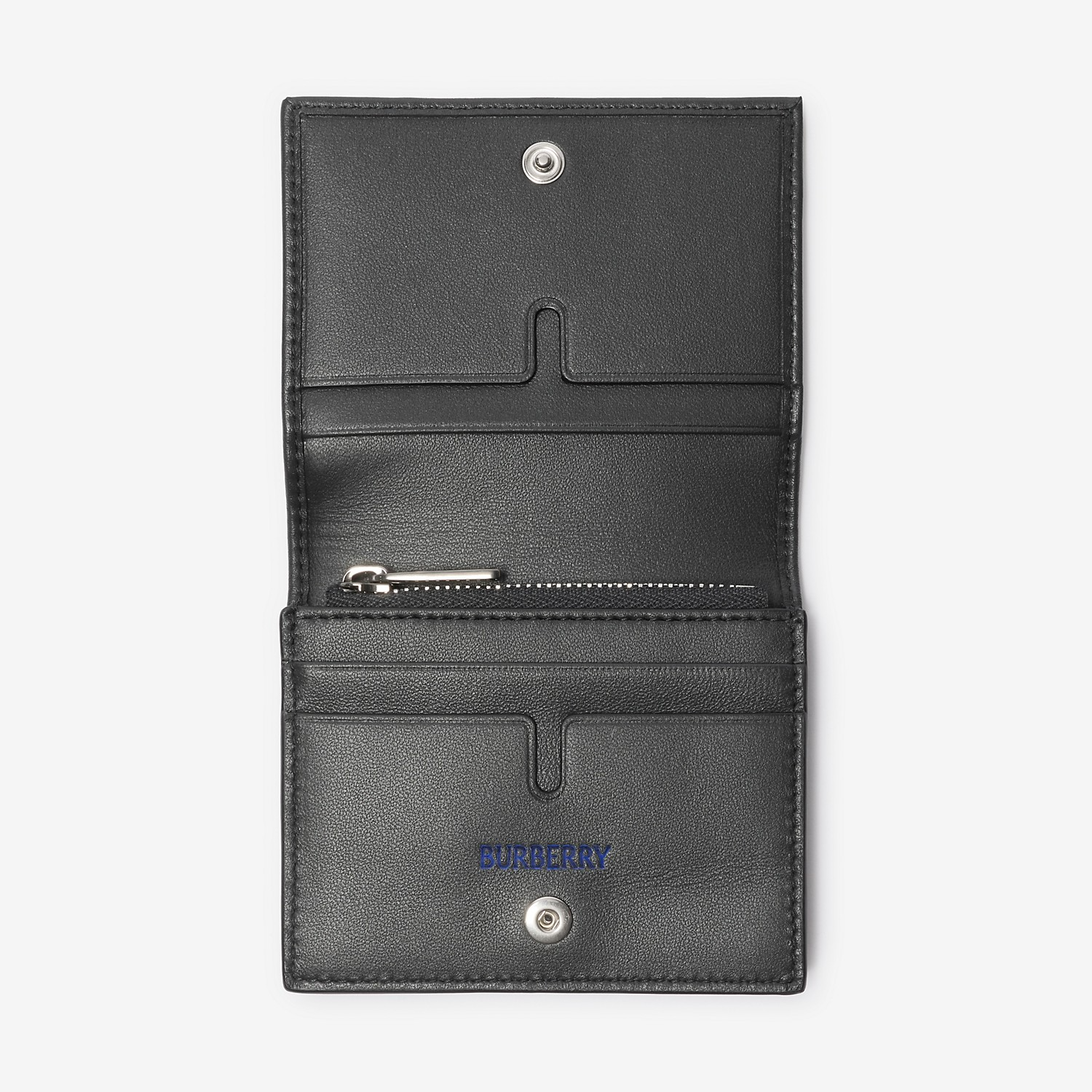 Ví Burberry Check Coin Card Case ‘Shadow’ 80984601 - Ảnh 2