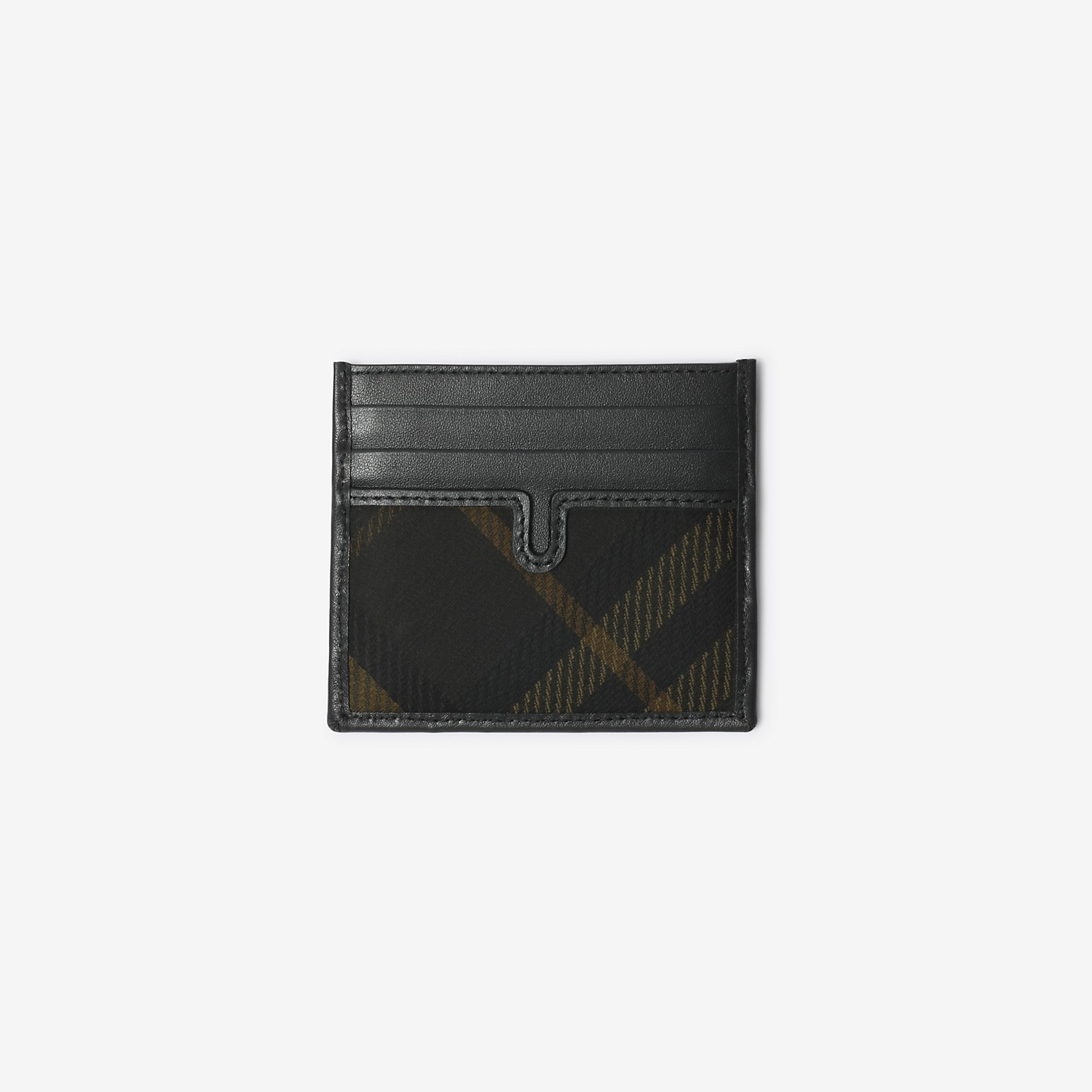 Ví Burberry Tall Check Card Case ‘Shadow’ 80998181 - Ảnh 2