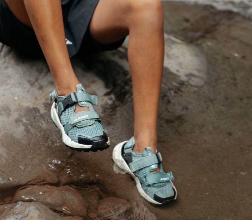 Dép Adidas Sandal Terrex Hydroterra At ‘Silver Green’ IF9167 - Ảnh 3
