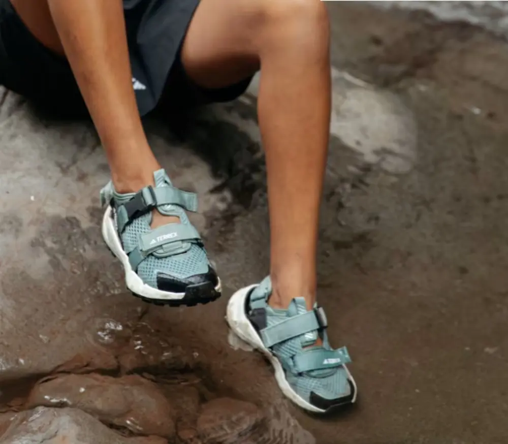 Dép Adidas Sandal Terrex Hydroterra At ‘Silver Green’ IF9167 - Ảnh 3