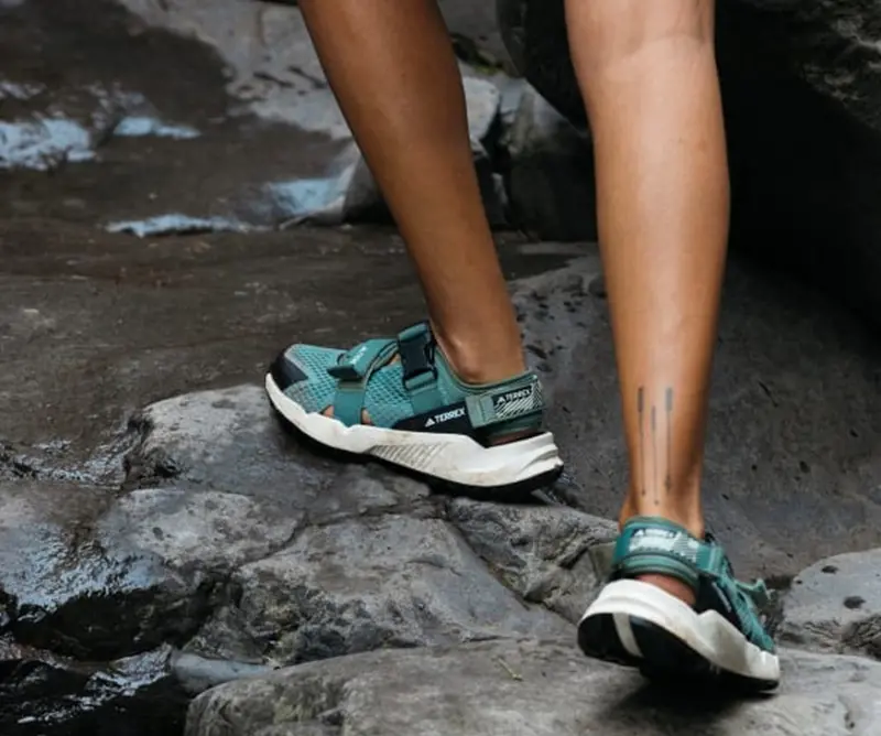 Alternative view of Dép Adidas Sandal Terrex Hydroterra At ‘Silver Green’ IF9167