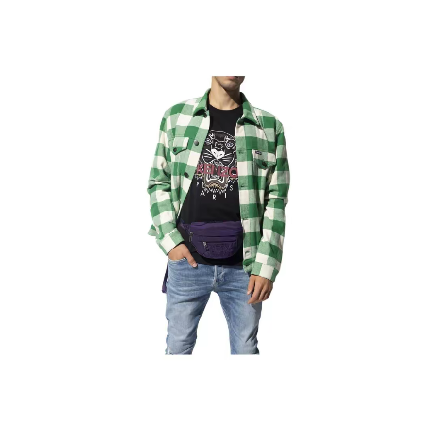 Túi Kenzo Shoulder Bag ‘Purple’ FA65SF307F2080 - Ảnh 3