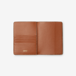 Alternative view of Ví Burberry Check Passport Holder ‘Beige’ 80739751