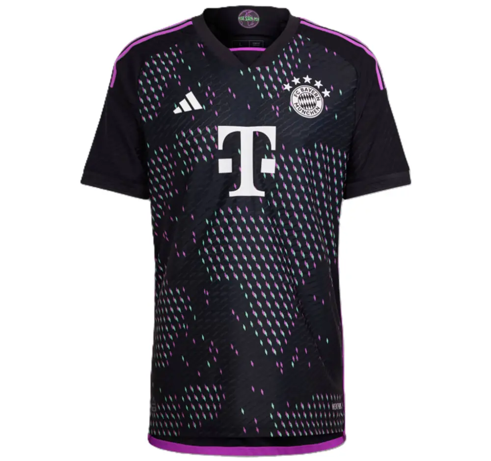 Áo Adidas Fc Bayern 23/24 Away Jersey ‘Black Purple’ HR6947