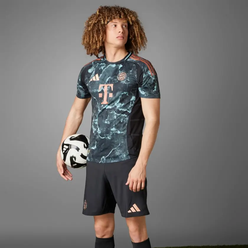 Áo Adidas FC Bayern 24/25 Away Jersey ‘Black’ JE8669 - Ảnh 3