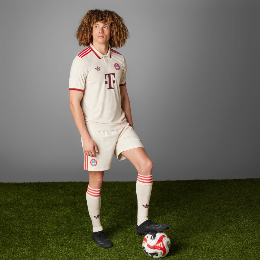 Áo Adidas FC Bayern 24/25 Third Jersey ‘Beige’ IZ3131 - Ảnh 2