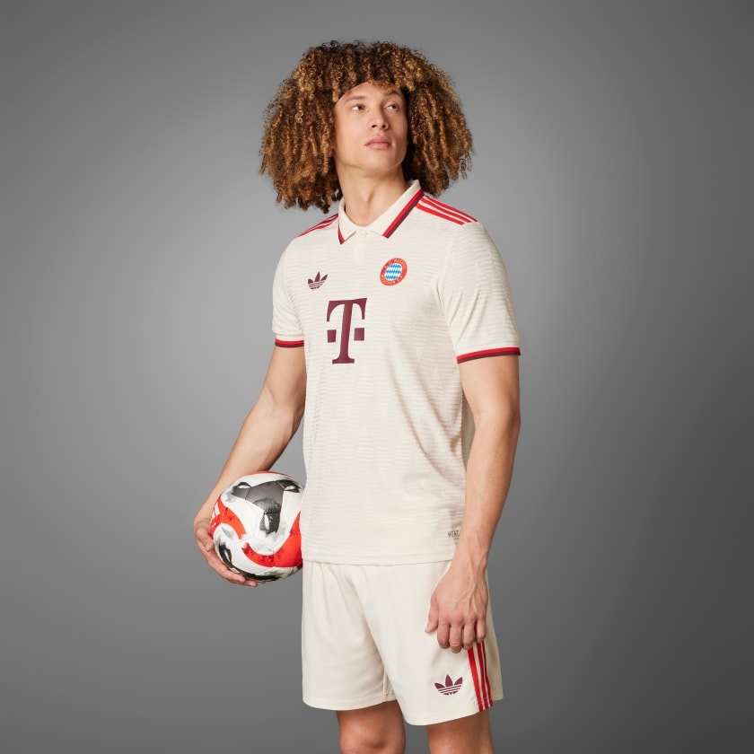 Áo Adidas FC Bayern 24/25 Third Jersey ‘Beige’ IZ3131 - Ảnh 3