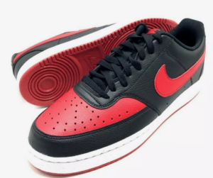 Alternative view of Giày Nike Court Vision Low Next Nature Bred 'Red' FJ0685-010