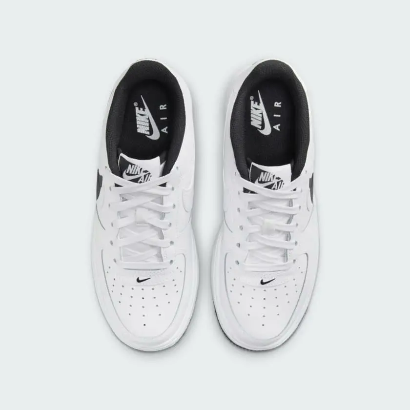 Alternative view of Giày Nike Air Force 1 LV8 4 GS ‘Black White’ FQ4118-100