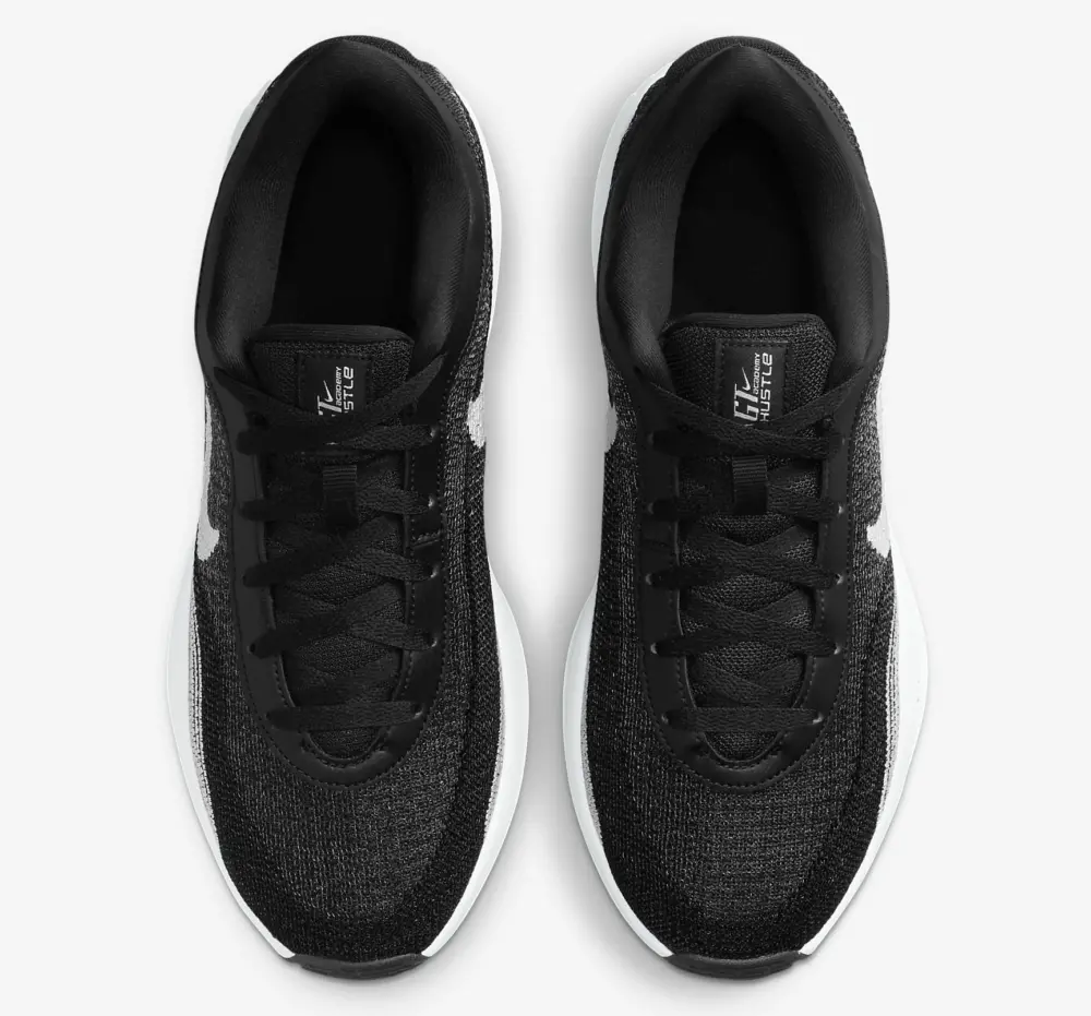 Alternative view of Giày Nike Air Zoom GT Hustle Academy EP ‘Black White’ FJ7808-003