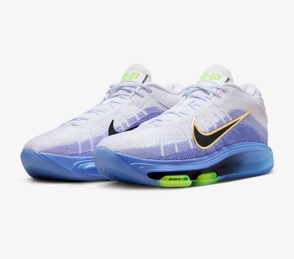 Giày Nike Air Zoom GT Hustle 3 'White Royal Pulse' FV5953-100 - Ảnh 3