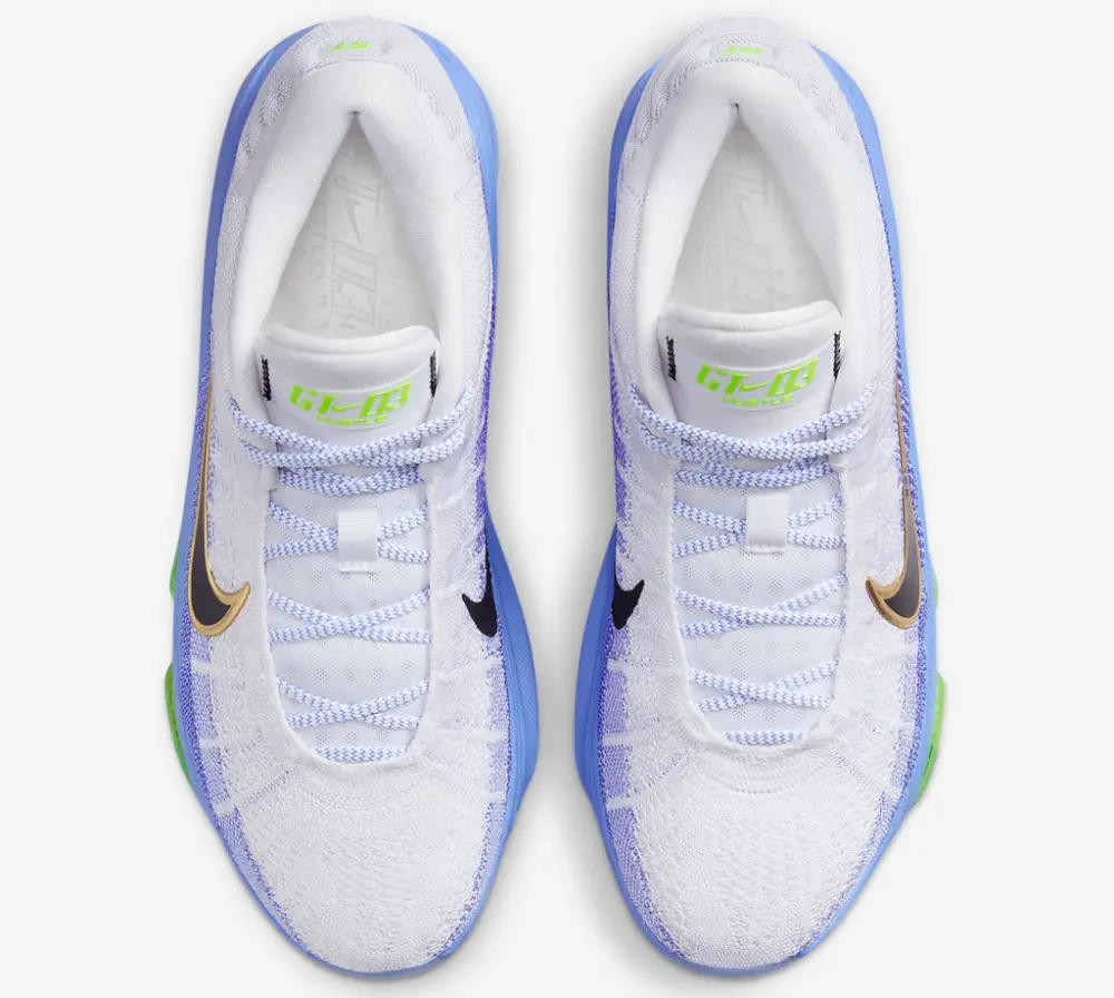 Alternative view of Giày Nike Air Zoom GT Hustle 3 'White Royal Pulse' FV5953-100