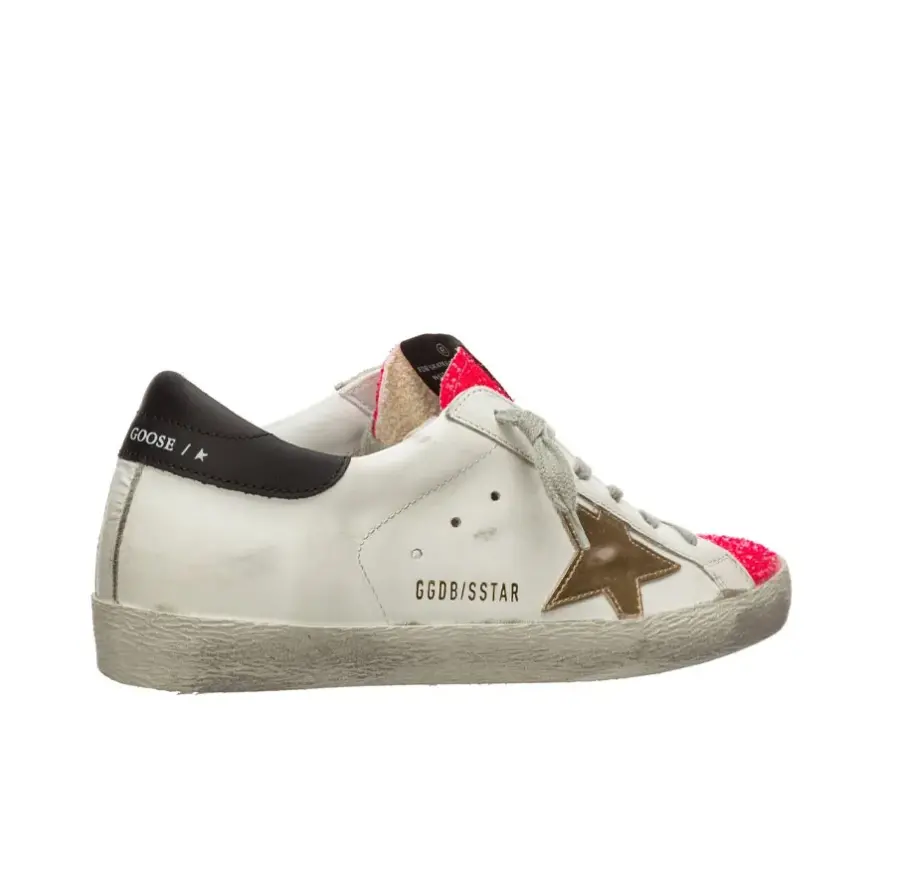 Alternative view of Giày Golden Goose Super Star ‘Pink White’ G36WS590-S45