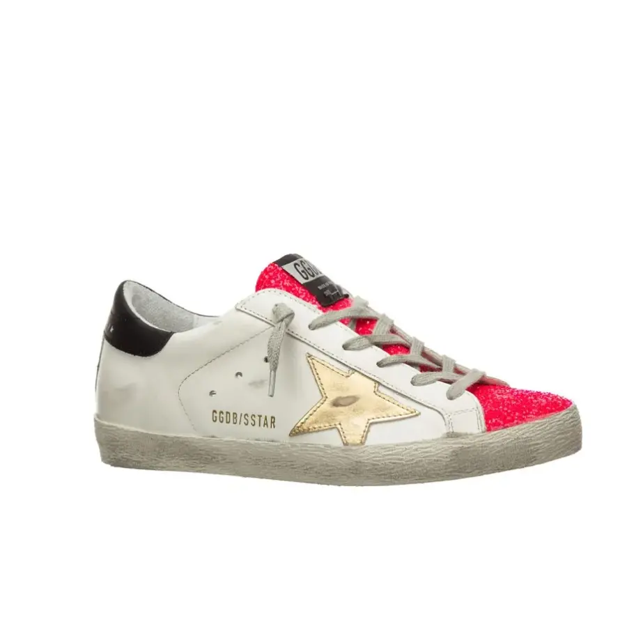 Giày Golden Goose Super Star ‘Pink White’ G36WS590-S45 - Ảnh 3