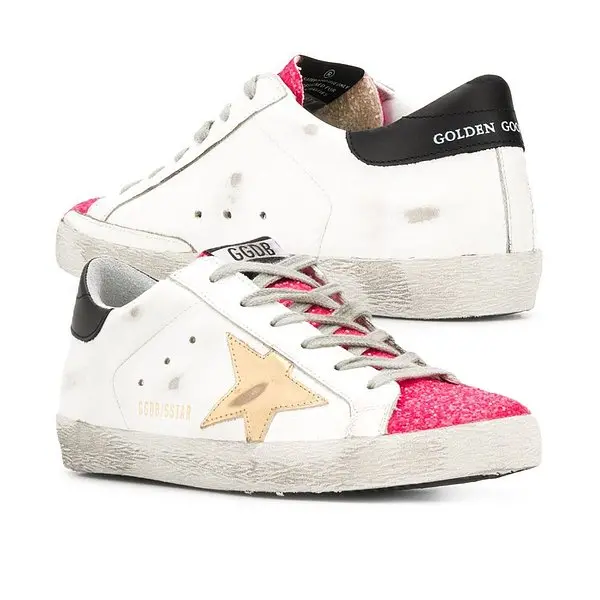 Giày Golden Goose Super Star ‘Pink White’ G36WS590-S45 - Ảnh 4