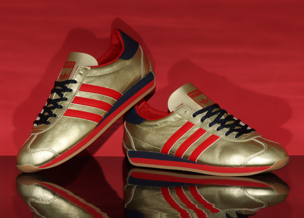 Giày Adidas Country OG ‘Gold Metallic’ IF5860 - Ảnh 3