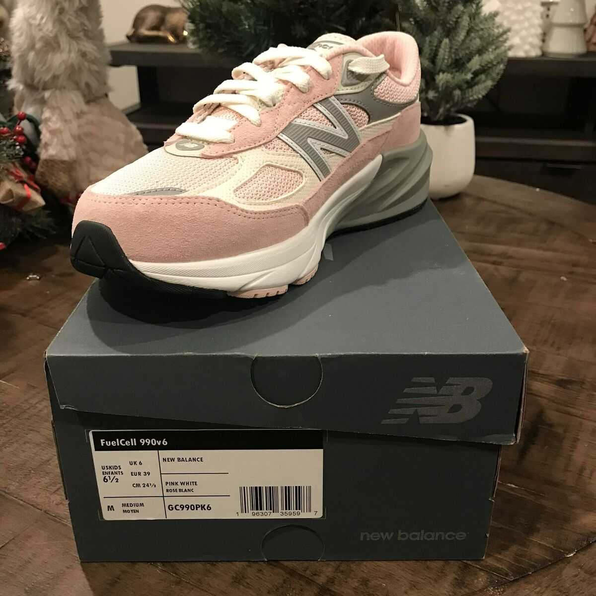 Giày New Balance FuelCell 990v6 ‘Pink Haze’ GC990PK6 - Ảnh 2