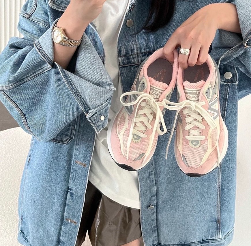 Giày New Balance FuelCell 990v6 ‘Pink Haze’ GC990PK6 - Ảnh 3