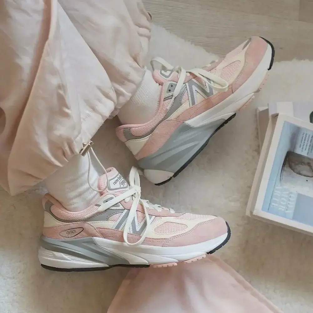 Giày New Balance FuelCell 990v6 ‘Pink Haze’ GC990PK6 - Ảnh 5