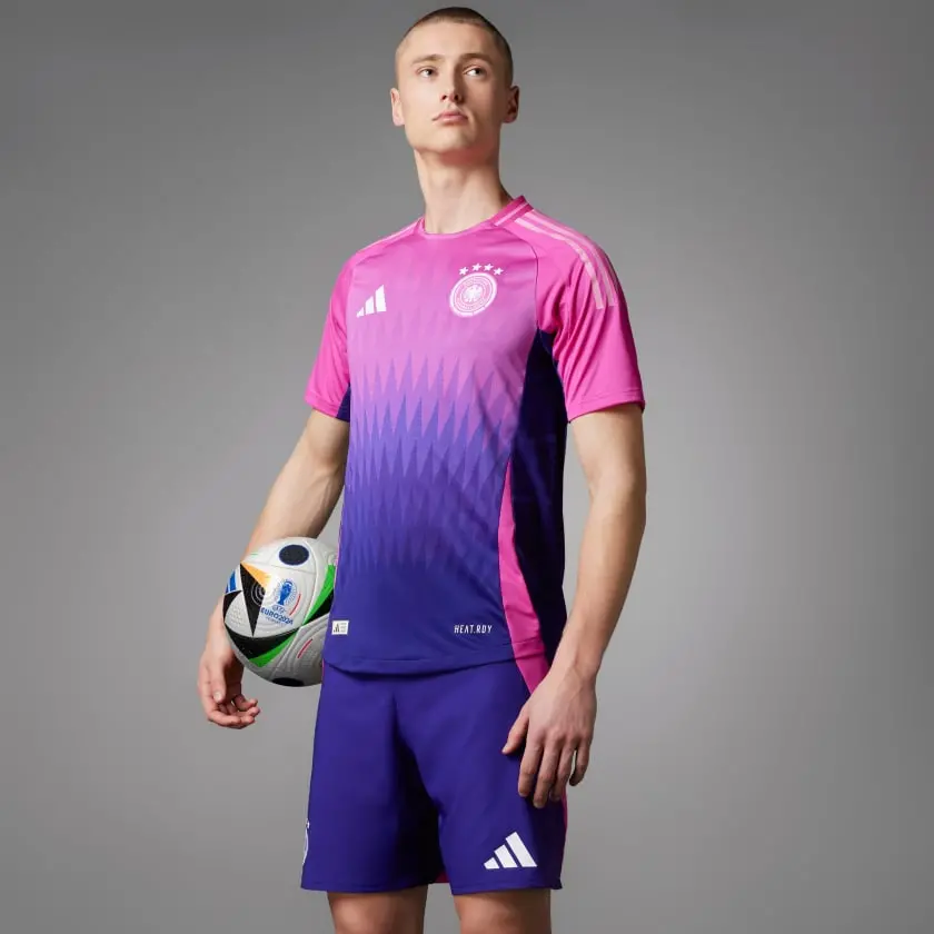 Áo Adidas Germany 2024 Away Jersey ‘Pink’ IP8166 - Ảnh 4