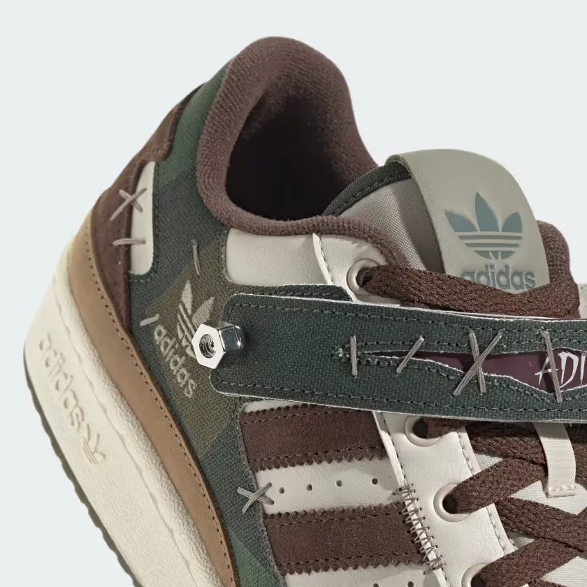 Giày Adidas Forum 84 Low ‘Halloween’ IH3287 - Ảnh 5