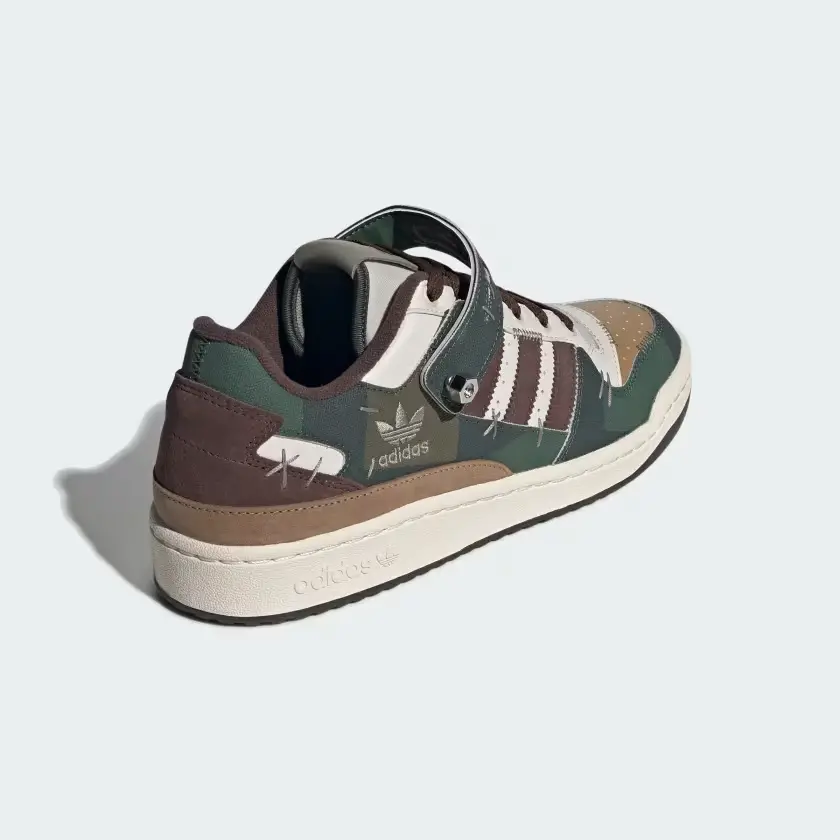 Alternative view of Giày Adidas Forum 84 Low ‘Halloween’ IH3287