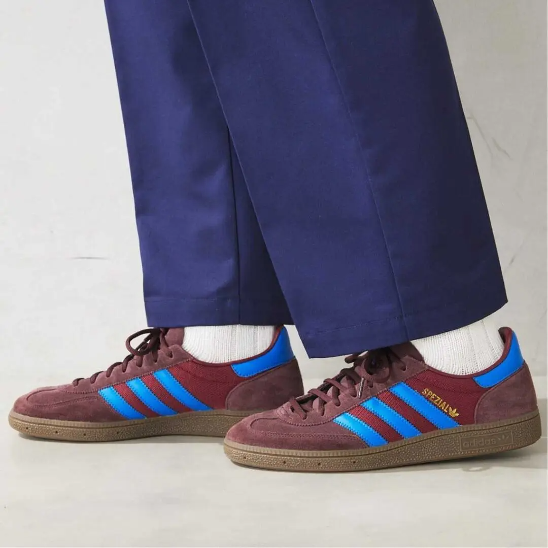 Giày Adidas Handball Spezial ‘Night Red Blue’ IF9530 - Ảnh 4