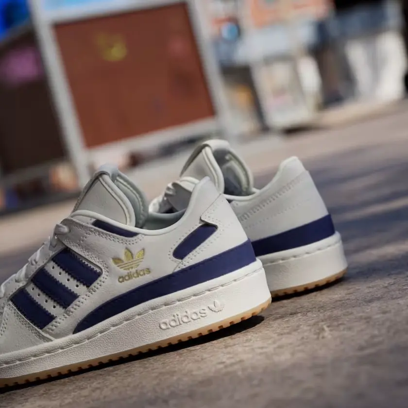 Giày Adidas Originals Forum Low CL “White’ IH0229 - Ảnh 5