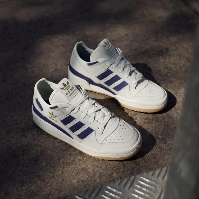 Giày Adidas Originals Forum Low CL “White’ IH0229 - Ảnh 4