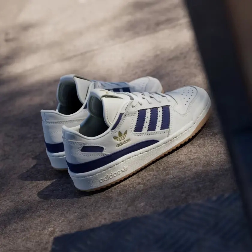 Giày Adidas Originals Forum Low CL “White’ IH0229 - Ảnh 3
